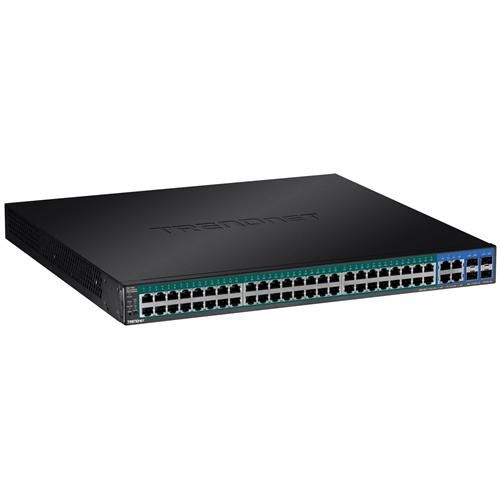 TRENDnet 52-Port Gigabit Web Smart PoE+ Switch (740W)