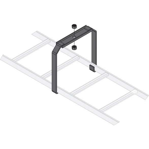 Middle Atlantic Mounting Bracket for Cable Ladder - Black