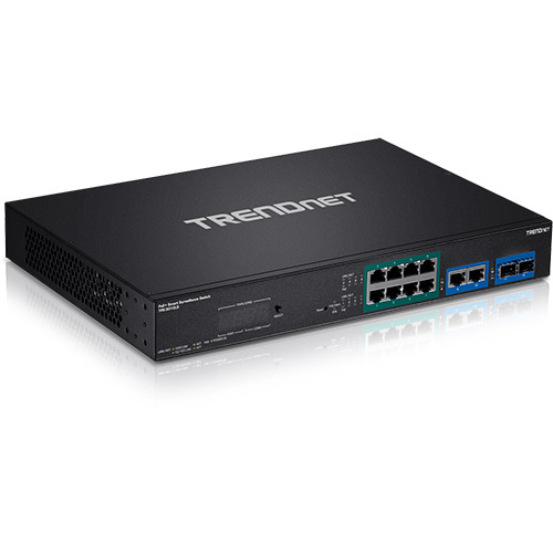 TRENDnet 12-Port Gigabit PoE+ Smart Surveillance Switch