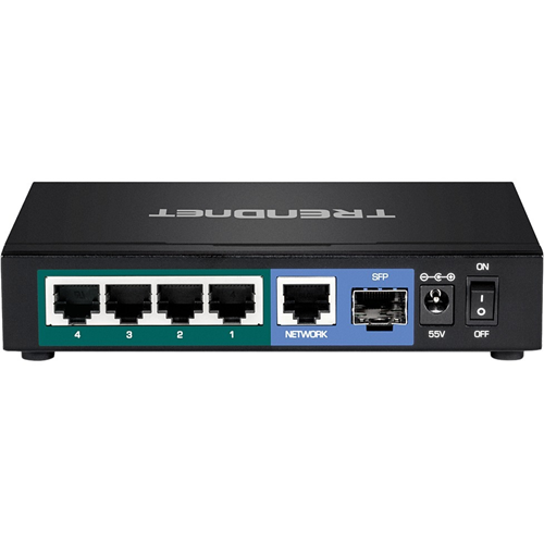 TRENDnet 6-Port Gigabit PoE+ Switch