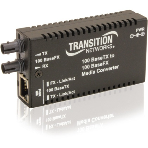 Transition Networks Mini Fast Ethernet Media Converter