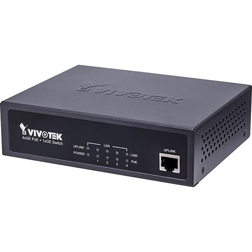 Vivotek Unmanaged 4xGE PoE + 1xGE Switch