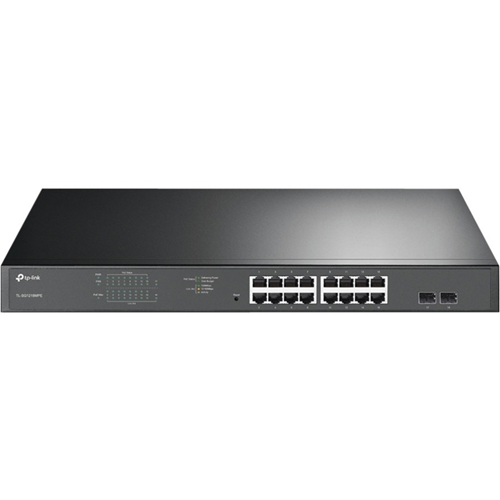 TP-Link JetStream 16-Port Gigabit Easy Smart PoE/PoE+ Switch