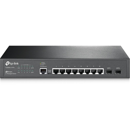 TP-Link JetStream 8-Port Gigabit L2 Managed Switch with 2 SFP Slots