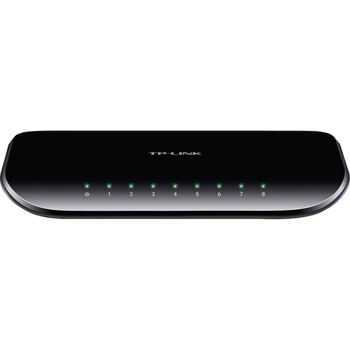 TP-LINK TL-SG1008D 10/100/1000Mbps 8-Port Gigabit Desktop Switch, 10Gbps Switching Capacity