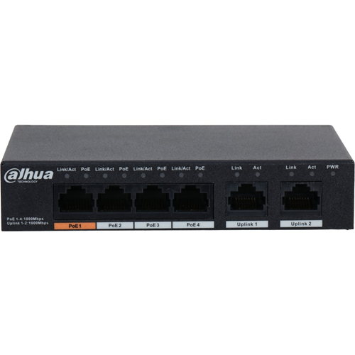 Dahua 4-port PoE Gigabit Ethernet Switch