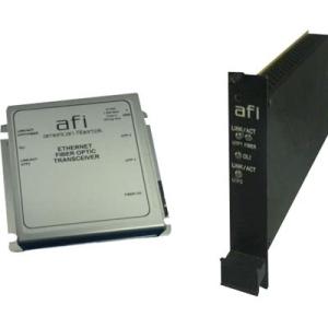 Afi 10/100Base-T to 100Base-FX Ethernet Media Converter / 3 Port Switch