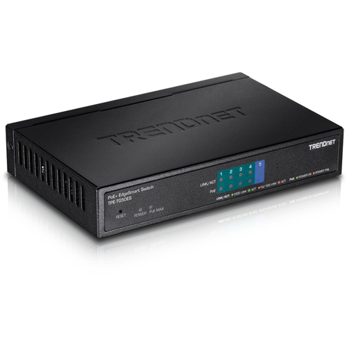 TRENDnet 5-Port Gigabit EdgeSmart PoE+ Switch (31W)