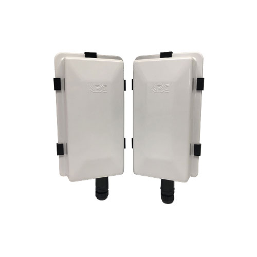 KBC WES4-AX-CF 5GHz Wireless Ethernet Radio Selectable Point-to-point Host Point to Multipoint Host or Client 17dBi Directional Antenna - US Power Plug