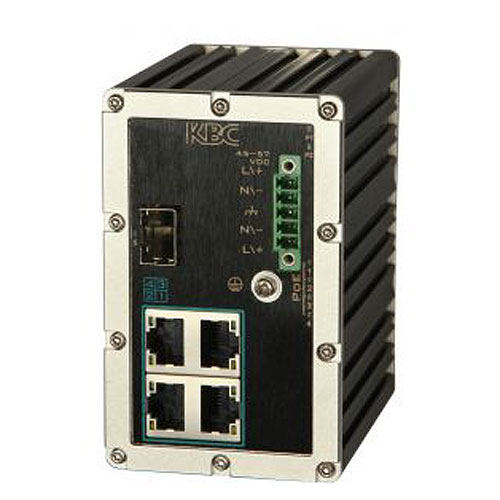 KBC Networks Industrial Gigabit Ethernet Switch with PoE+