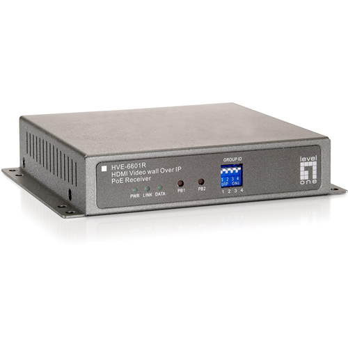 LevelOne HDMI Video Wall Over IP PoE Receiver