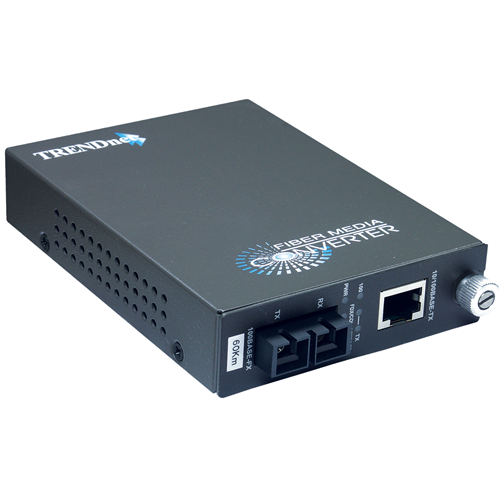 TRENDnet TFC-110 100Base-TX to 100Base-FX Single Mode Fiber Converter