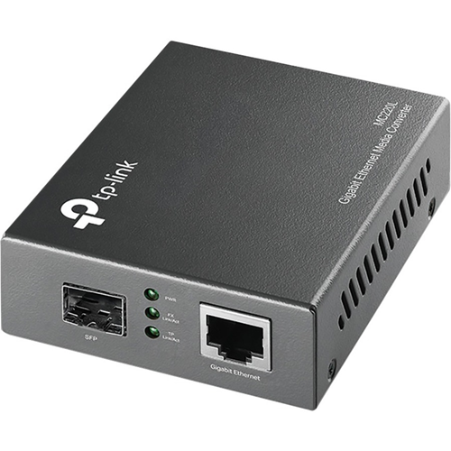 TP-LINK Konverter GBit RJ45 > GBit SM LC + SFP