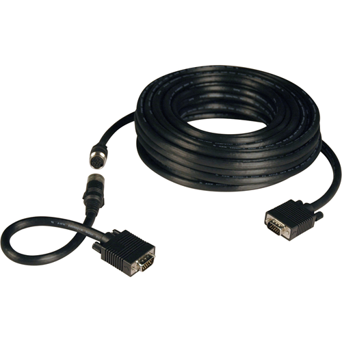 Tripp Lite 50ft VGA Coax Monitor Cable Easy Pull with RGB High Resolution HD15 M/M 50'