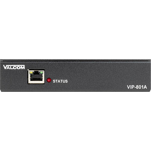 Valcom VIP-801A IP Gateway Audio Port, Single Port Network