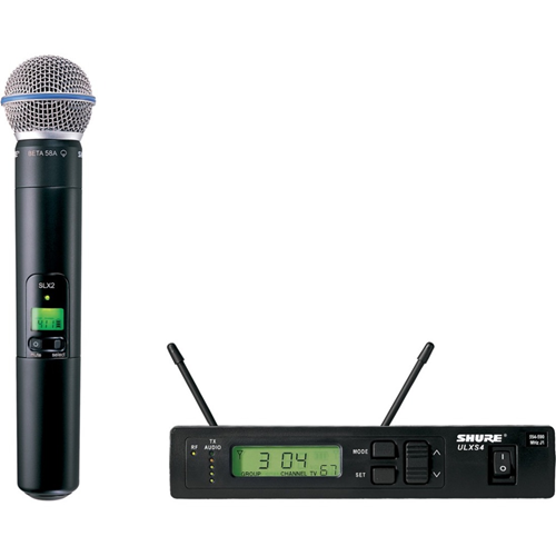 Shure Digital Handheld Transmitter with Beta 58A Capsule