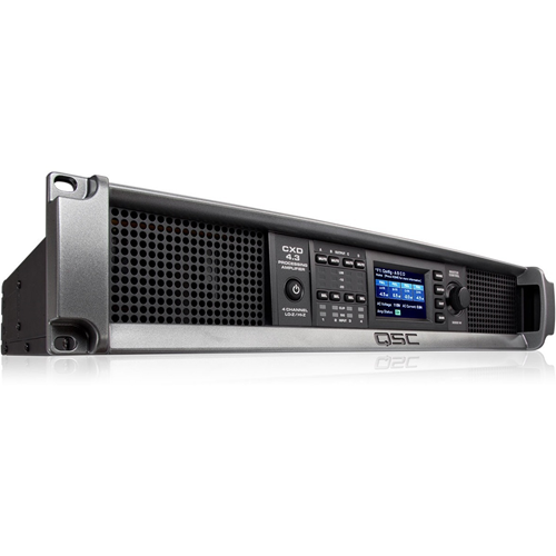 QSC CXD4.3 Amplifier - 2500 W RMS - 4 Channel