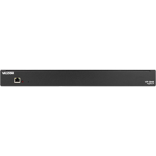 Valcom VIP-204B PagePro IP, SIP-Based Paging Server, 4 Zones