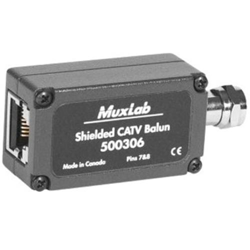 MuxLab Shielded CATV Balun