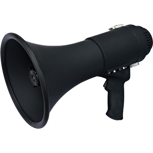 Speco ER370B Technologies Er370b Deluxe Megaphone With Siren - Black