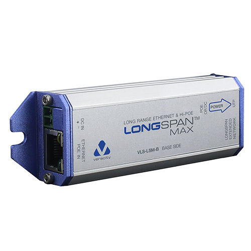 Veracity VLS-LSM-B Longspan Max Hi-Poe Ethernet Extender