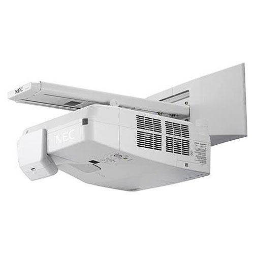 NEC NP-UM361X-WK XGA Ultra Short Throw LCD Projector with Wall Mount, 1024x768, 3600 Lumens