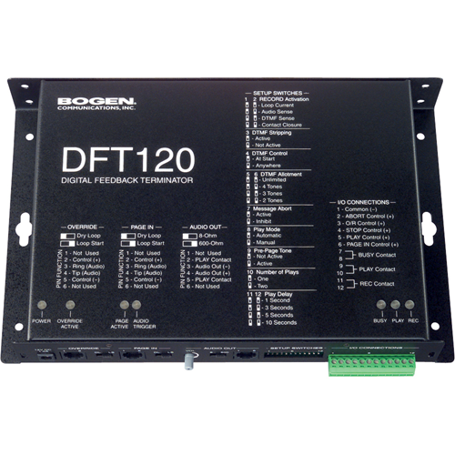 Bogen DFT120 Digital Feedback Terminator