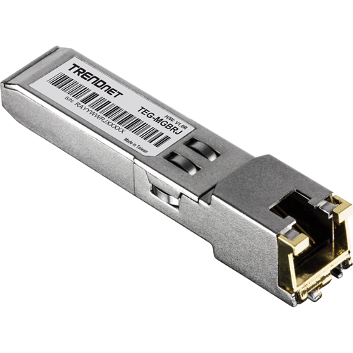 TRENDnet 1000BASE-T RJ-45 Copper SFP Module