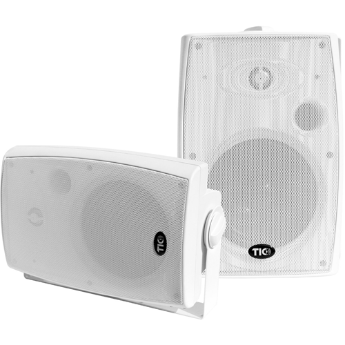 TIC Patio ASP90 2-way Indoor/Outdoor Bookshelf Speaker - 75 W RMS - White