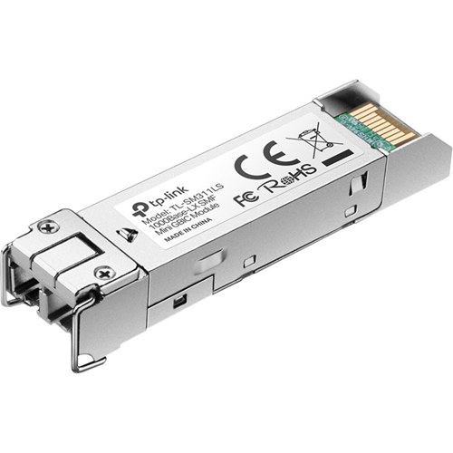 TP-LINK TL-SM311LS Gigabit SFP module, Single-mode, MiniGBIC, LC interface, Up to 10km distance