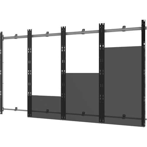 Peerless-AV DS-LED27BDL-4X4 Wall Mount for Video Wall, LED Display - Black, Silver - TAA Compliant