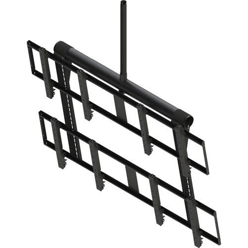 Peerless-AV DS-VWT955-2X2 Ceiling Mount for Flat Panel Display, Digital Signage Display - Black