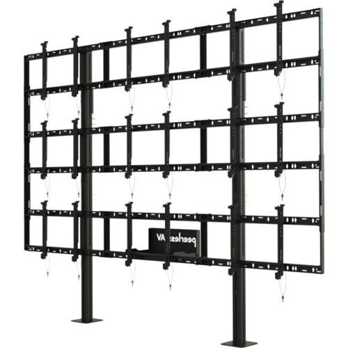 Peerless-AV Modular Video Wall Pedestal Mount 3x3 Configuration For 46