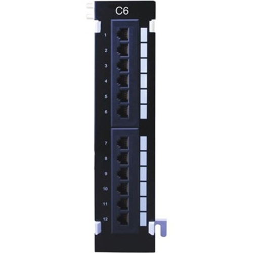 Vanco Category 6 Mini Patch Panel