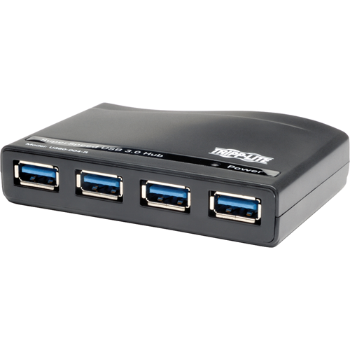 Tripp Lite 4-Port USB 3.0 SuperSpeed Compact Hub 5Gbps Bus Powered