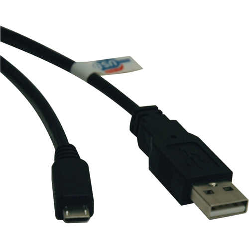 Tripp Lite 3ft USB 2.0 Hi-Speed Cable A Male to USB Micro-B M/M