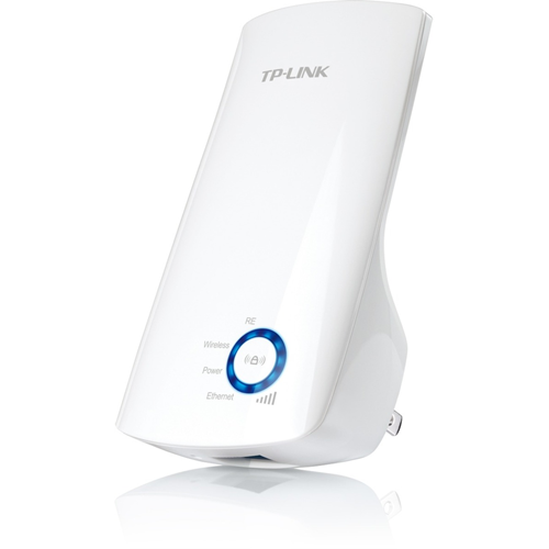 TP-LINK TL-WA850RE 300Mbps Universal Wi-Fi Range Extender, Repeater, Wall Plug design, One-button Setup, Smart Signal Indicator