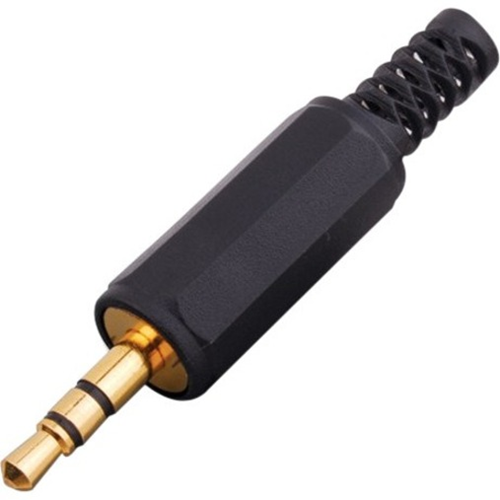 Vanco 3.5 mm Male Stereo Plug with Strain Relief