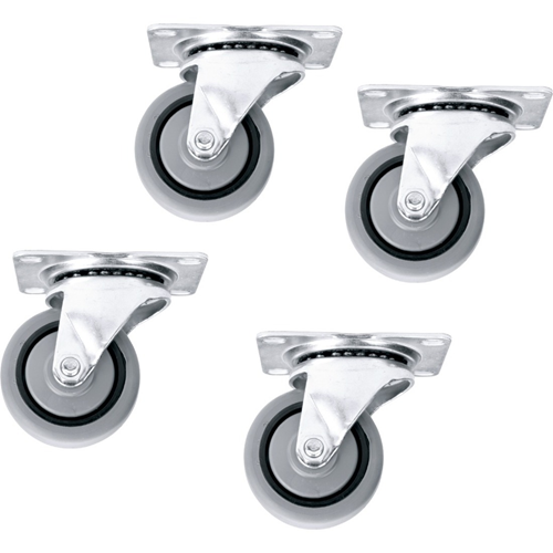 Middle Atlantic Set of 4 Non-Locking Fine Floor Casters