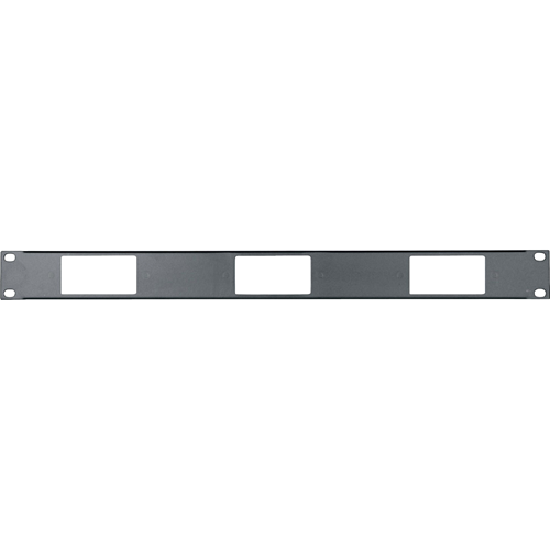 Middle Atlantic DECP-1X3 1U Space Panel