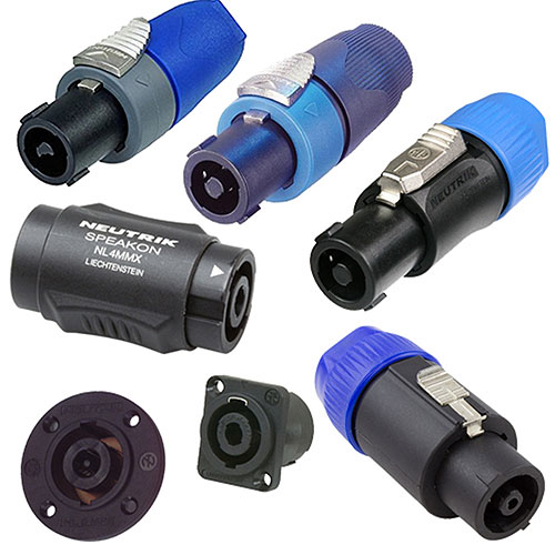 Neutrik NL8FC Connector Plug 8pin M-F Spkr