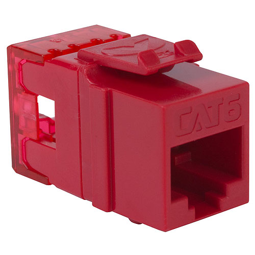 ICC IC1078F6RD Modular Cnntr CAT6 Hgh Den Red