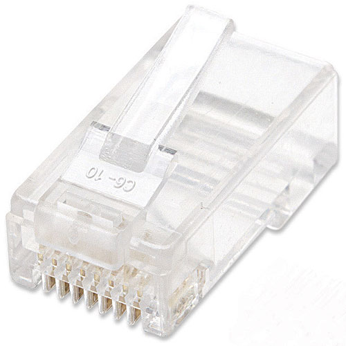 Intellinet Network Solutions 502344 100-Pack CAT6 Rj45 Modular Plugs