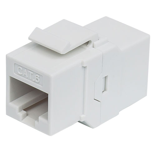 Intellinet Cat6 Inline Coupler, Keystone Type