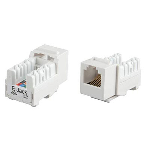 Hyperline Category 2 Telephone Keystone Jack RJ12 (6P6C)