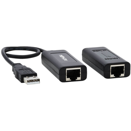 Tripp Lite USB over Cat5/Cat6 Extender Kit 1-Port with PoC USB 2.0 164 ft.