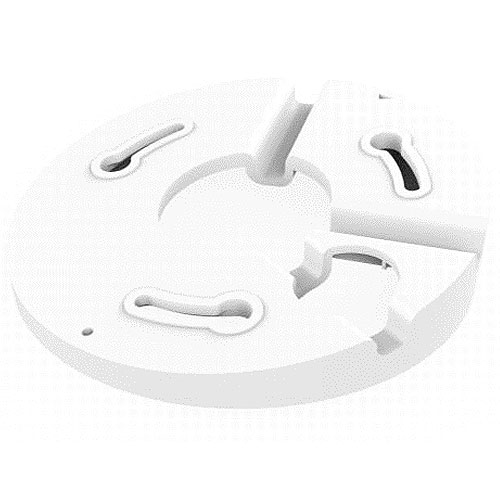 Turing TP-EFDTM SMART Series Turret & Fixed Dome Tilted Mounting Plate, White