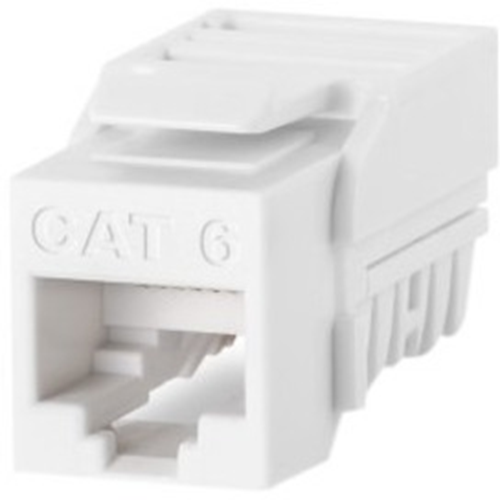 Signamax Category 6 EC-Series Keystone Jack, T568A/B Wiring, Light Ivory, 25-Pack