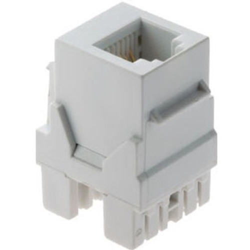 On-Q/Legrand RJ25 Phone Jack Keystone Insert, White