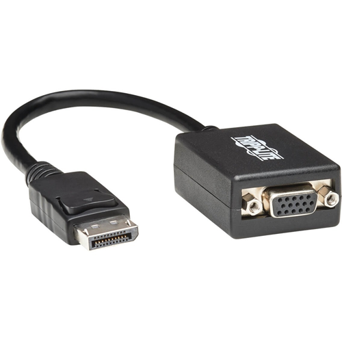 Tripp Lite 6in DisplayPort to VGA Adapter Active Converter DP to VGA M/F 6